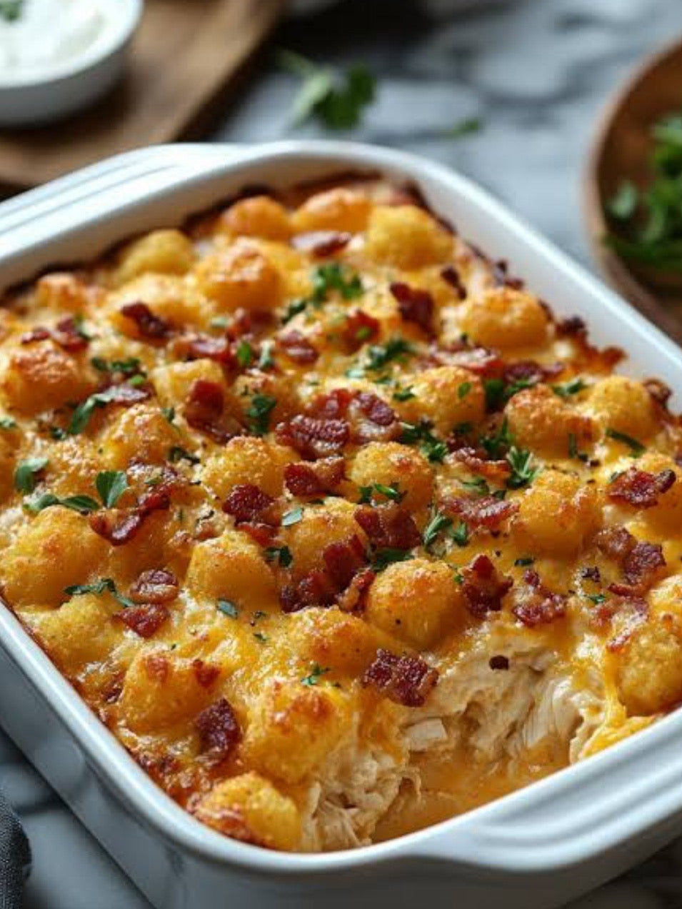 Frozen Family Meal - Tater Tot Chicken Bacon Ranch