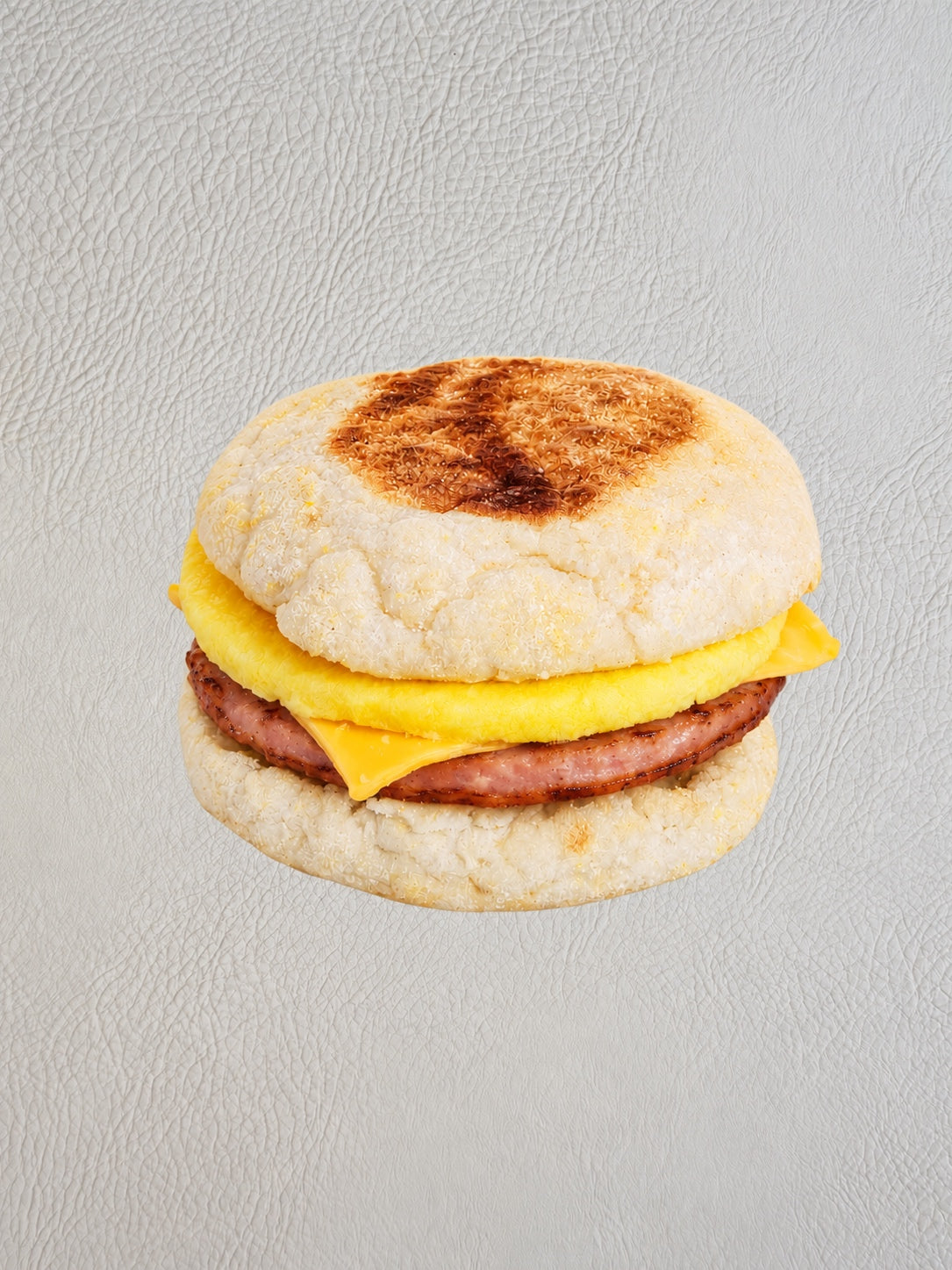 Ham English Muffin Breakfast Sandwich