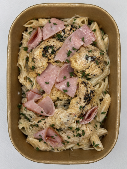 Chicken Cordon Bleu Pasta