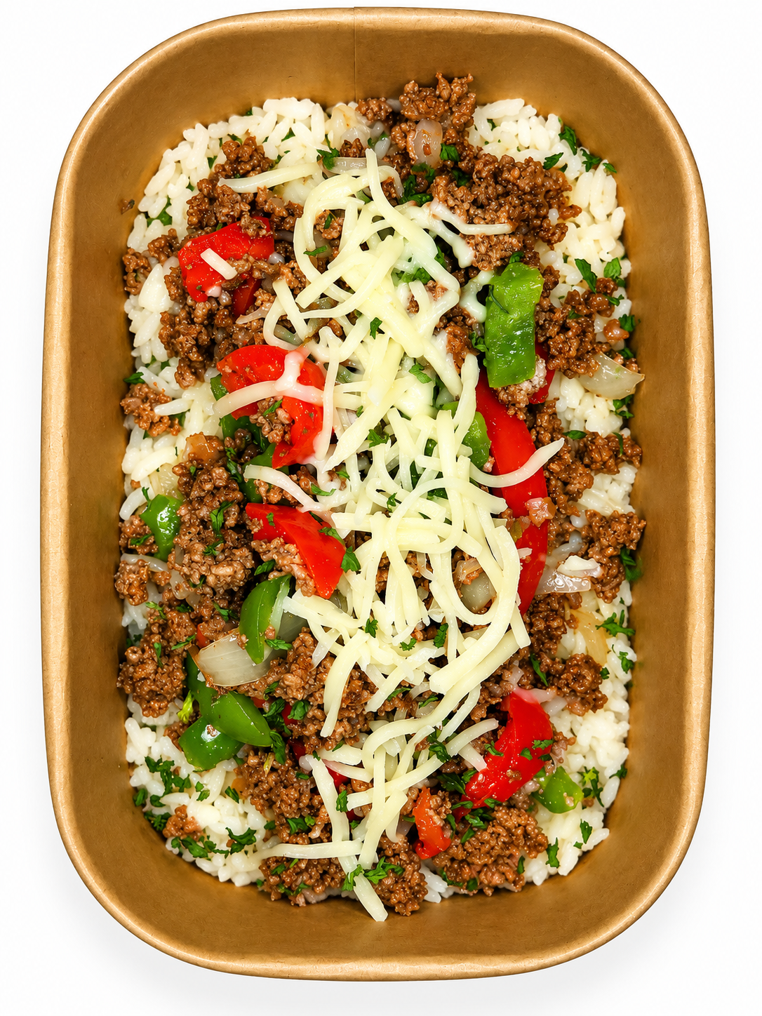 Ground Beef Philly Cheesesteak Bowl (Gluten-Friendly)