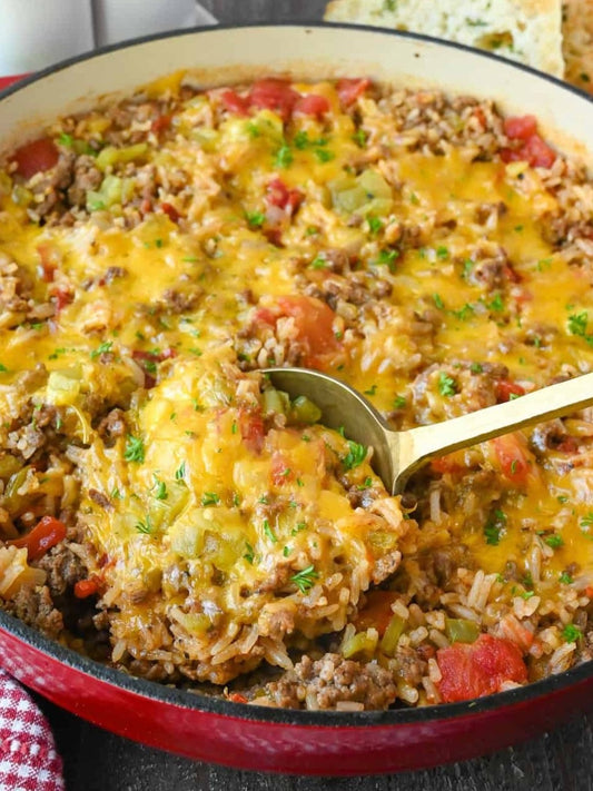 Frozen Family Meal - Cheesy Queso Beef Bake
