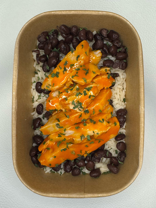 Buffalo Chicken Rice Bowl (GF)