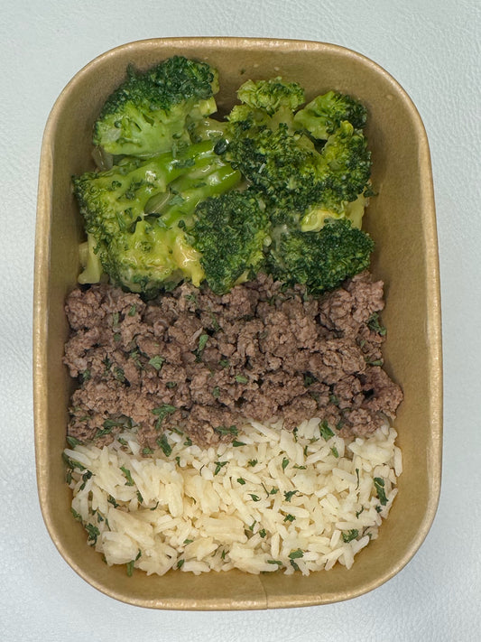 Cheesy Beef & Broccoli (GF)