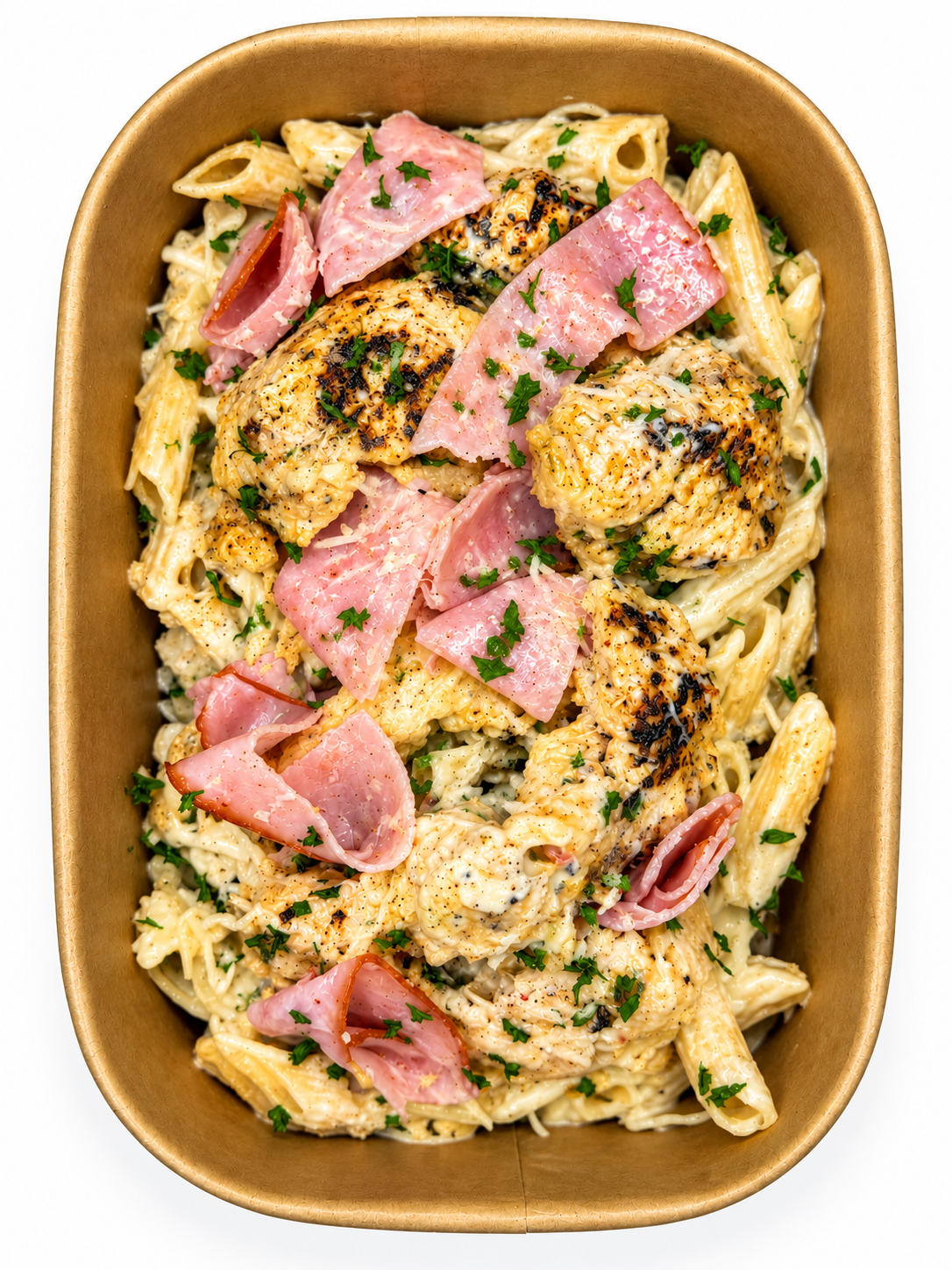 Chicken Cordon Bleu Pasta