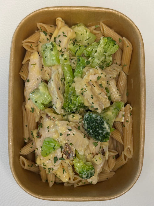 Chicken & Broccoli Noodle Bake